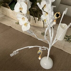 Chic Black and Gold Drop Earrings